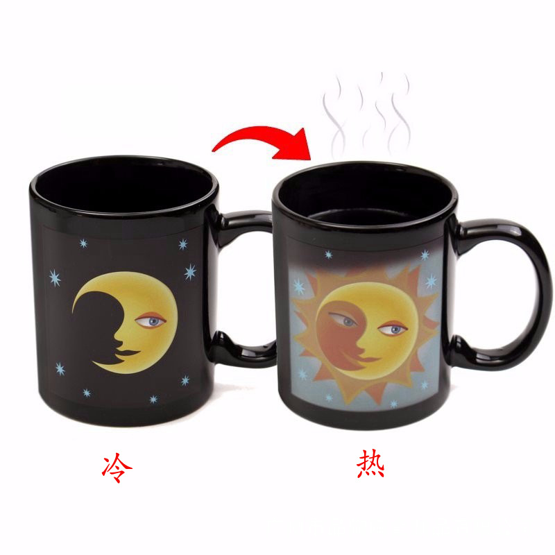 創意變色杯(溫變粉效果)