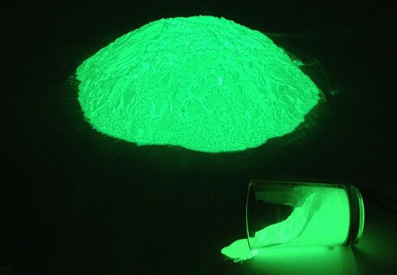 江蘇黃綠光夜光粉
