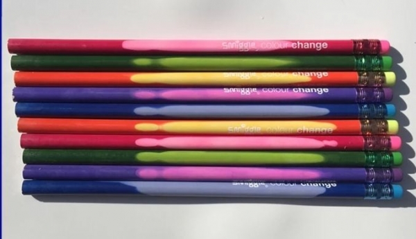 溫變鉛筆 手摸熱感應鉛筆